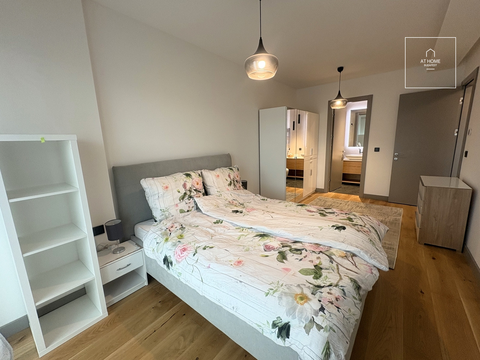 A 77 sqm, 2-bedroom apartment with a terrace, built in 2023, in Budapest’s 13th District