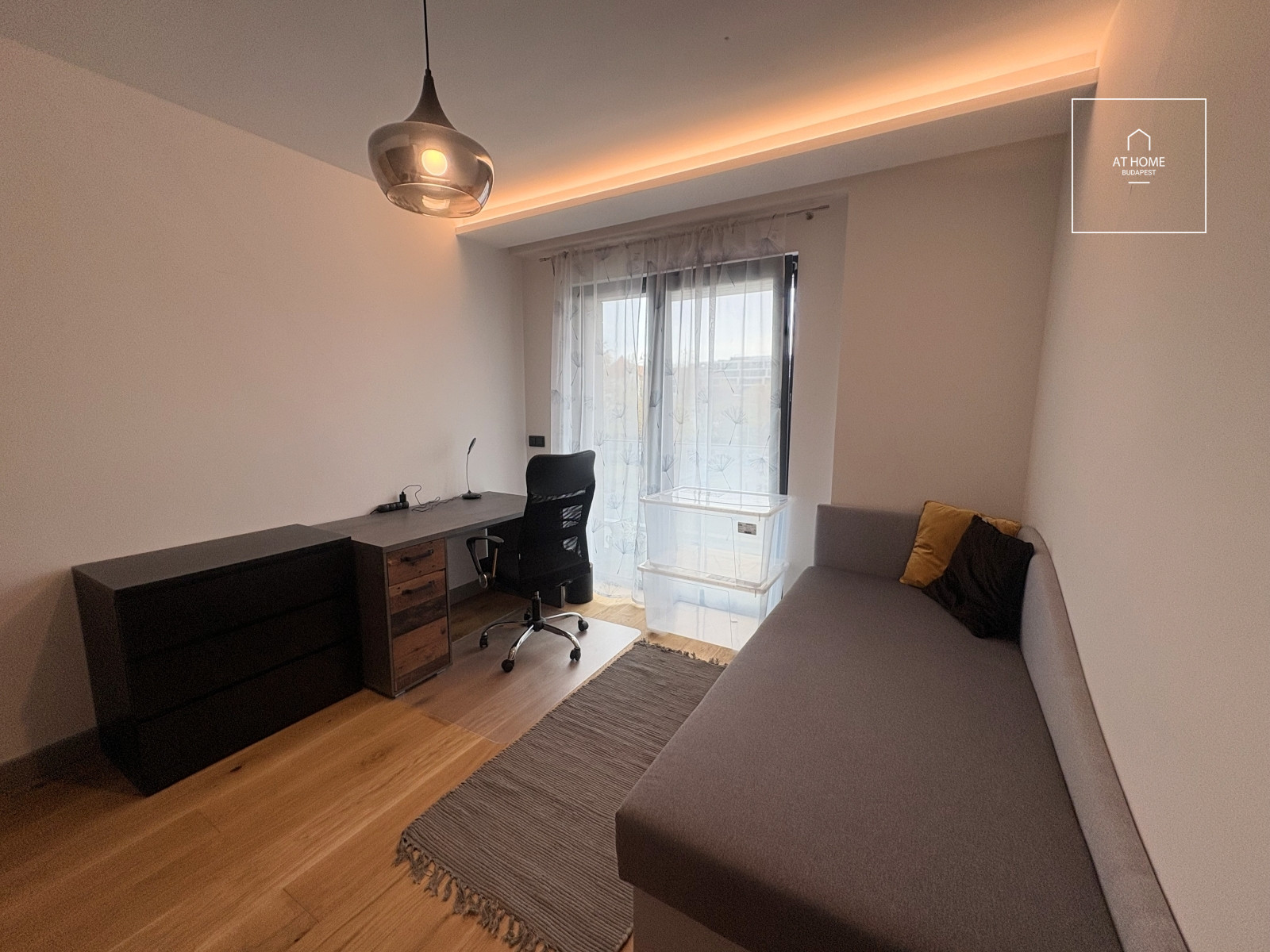 A 77 sqm, 2-bedroom apartment with a terrace, built in 2023, in Budapest’s 13th District