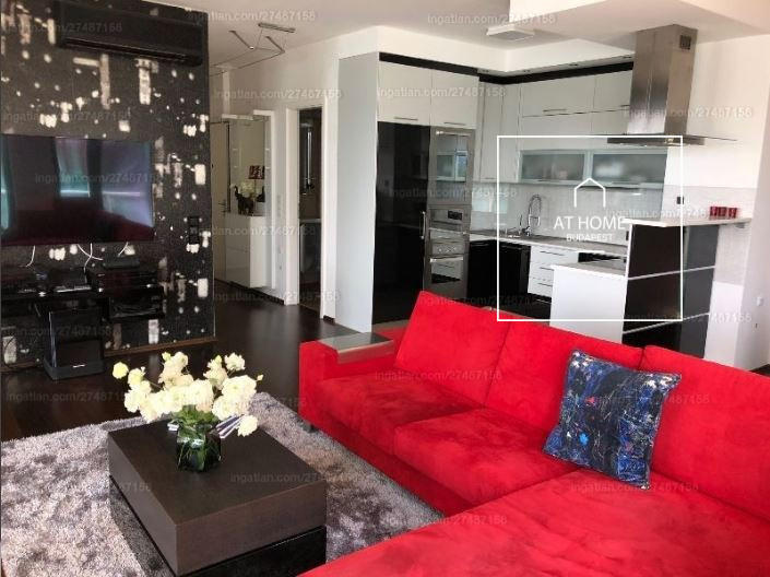 Panoramic two-bedroom apartment with a 42 sqm terrace in District XIII