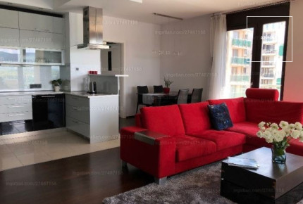 Panoramic two-bedroom apartment with a 42 sqm terrace in District XIII