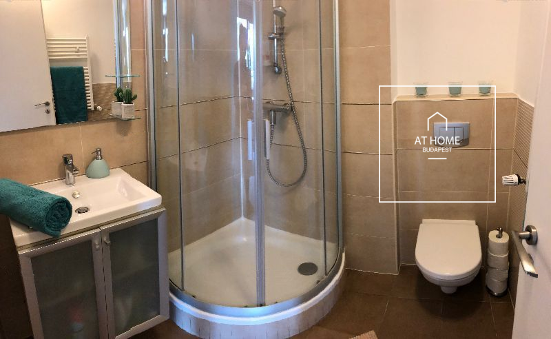 Panoramic two-bedroom apartment with a 42 sqm terrace in District XIII