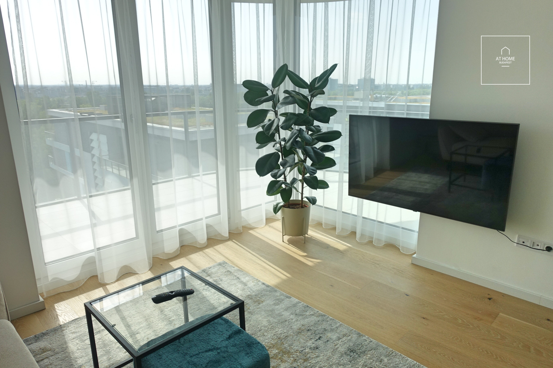 Newly built 2-bedroom apartment with panoramic views for rent in the III. district, Óbudai Duna-part