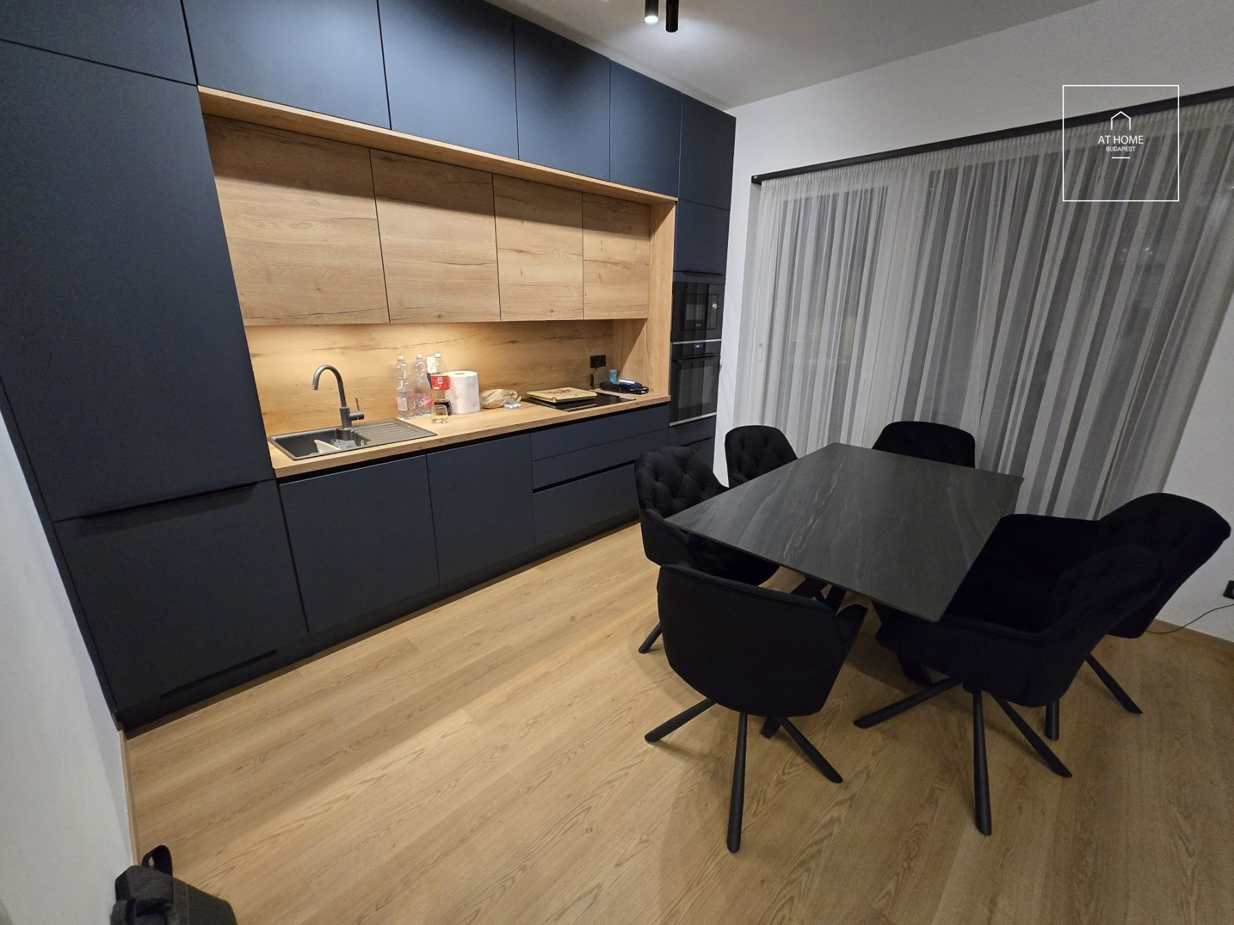 A newly built two-bedroom apartment is available for rent in the 11th district of Budapest, in Budapart.