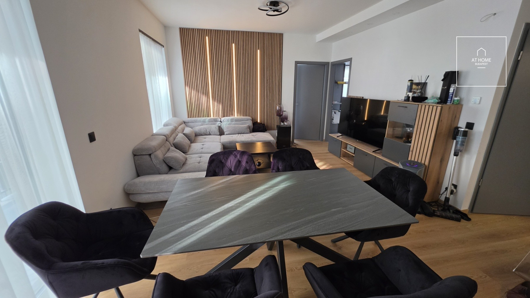 Két hálószobás, új építésű lakás kiadó Budapest XI. kerület, Budapart