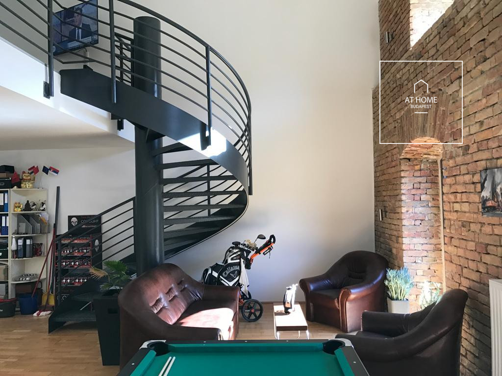 Unique Loft apartment for rent Budapest IX. district Ferencváros