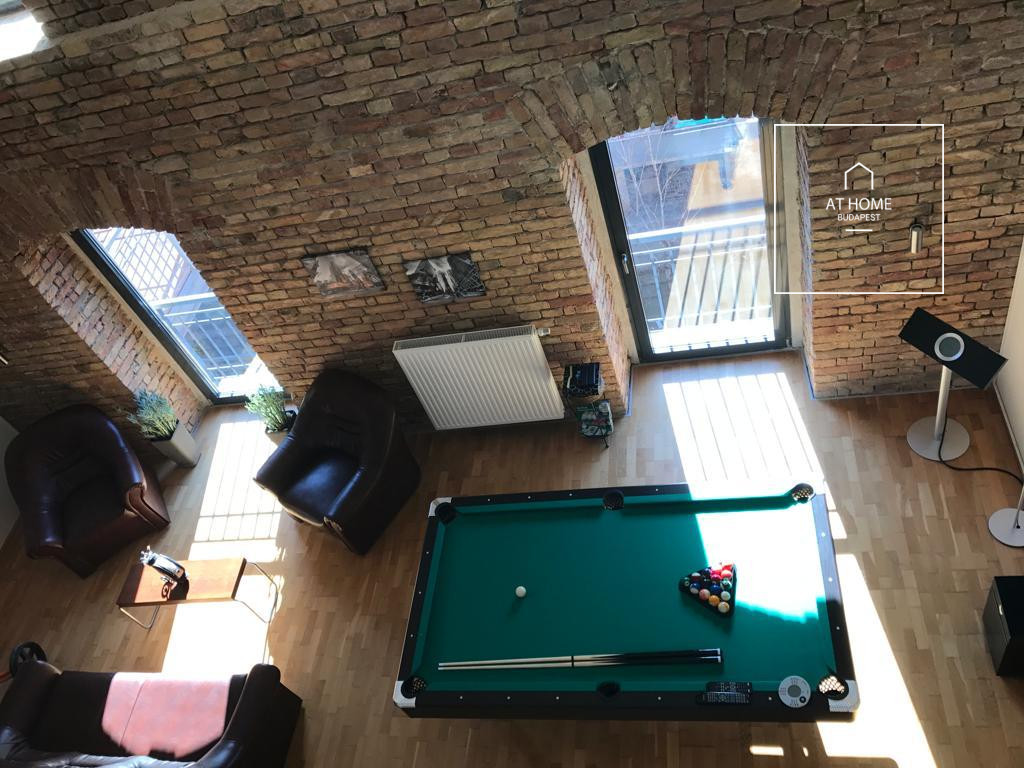 Egyedi Loft lakás kiadó Budapest IX. kerület Ferencváros