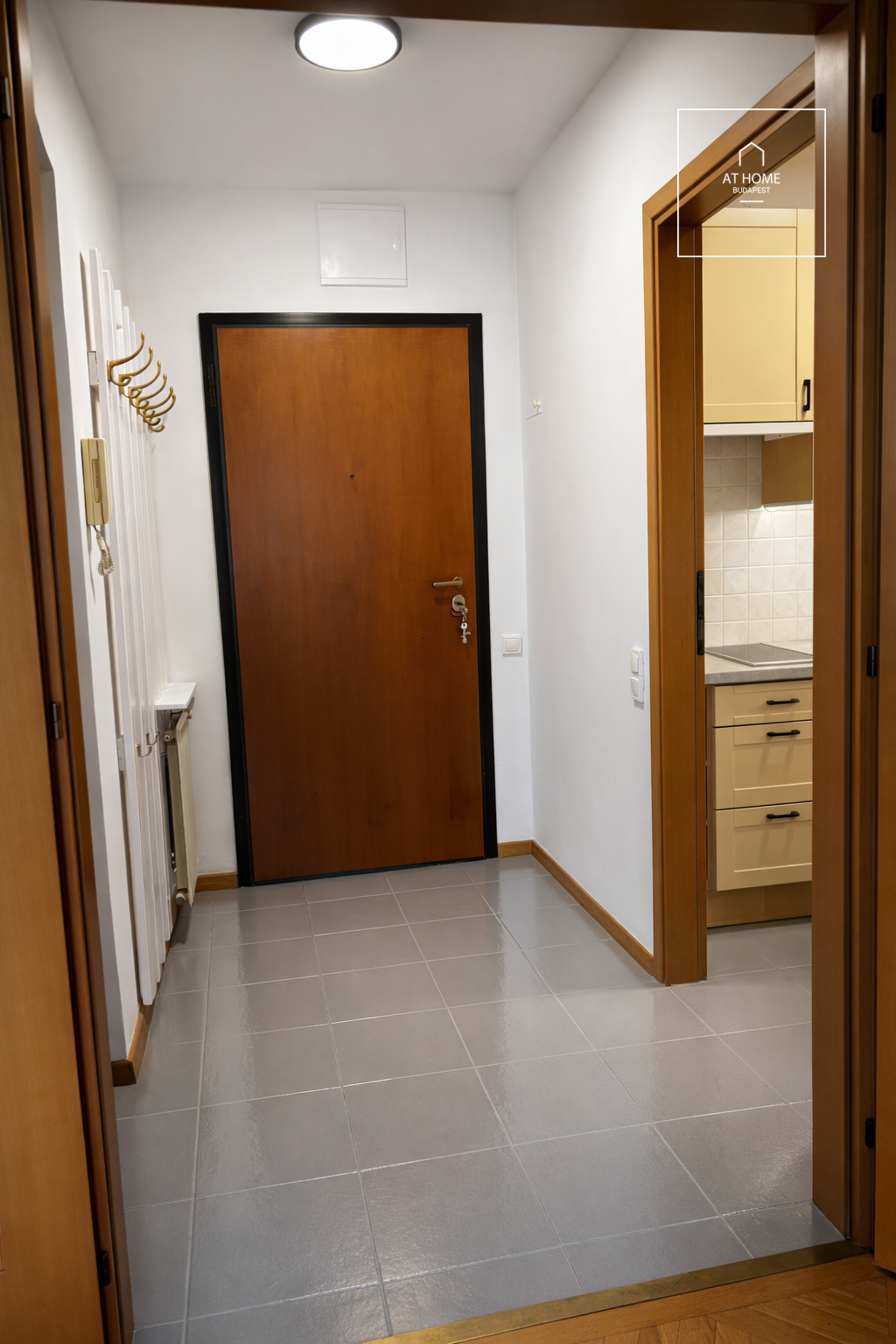 Renovated 56 sqm, one-bedroom apartment with a balcony in Budapest’s 1st district