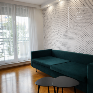 Renovated 56 sqm, one-bedroom apartment with a balcony in Budapest’s 1st district