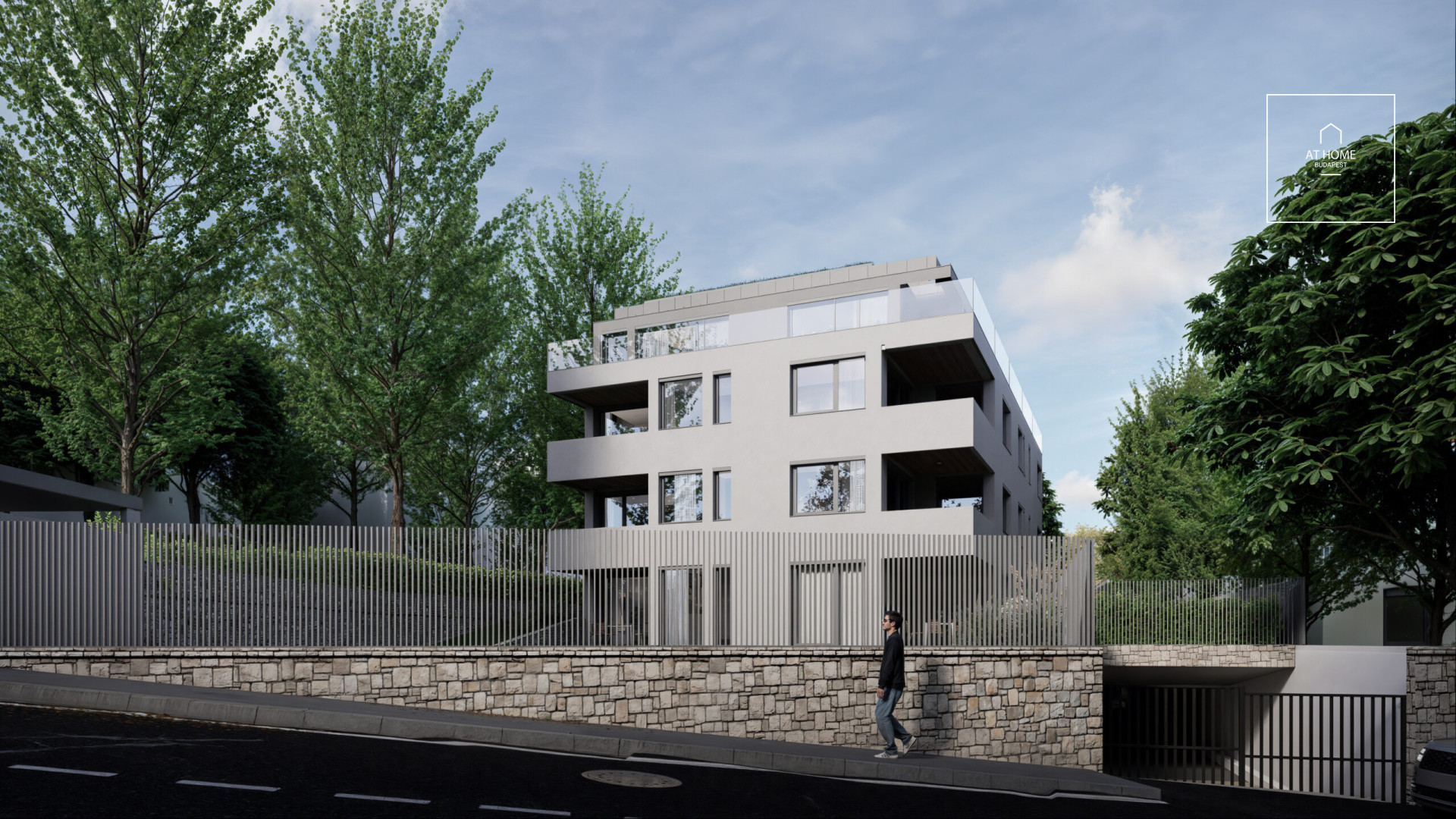 Newly built, 104 sqm ground-floor apartment with garden access and an 11 sqm terrace in Budapest’s 2nd district