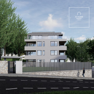 Newly built, 104 sqm ground-floor apartment with garden access and an 11 sqm terrace in Budapest’s 2nd district