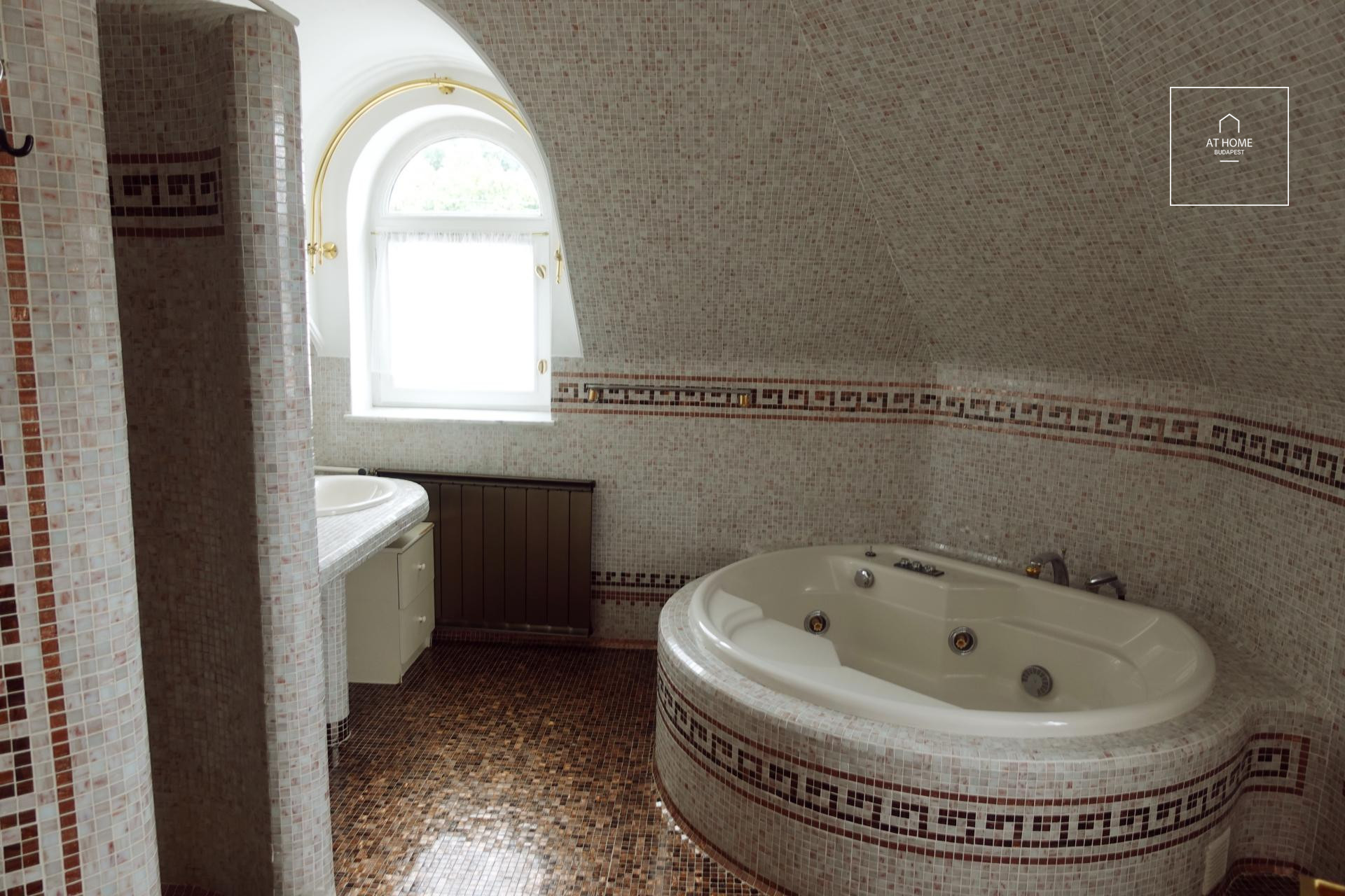 Exclusive detached house for rent Budapest II. district, Pálvölgy