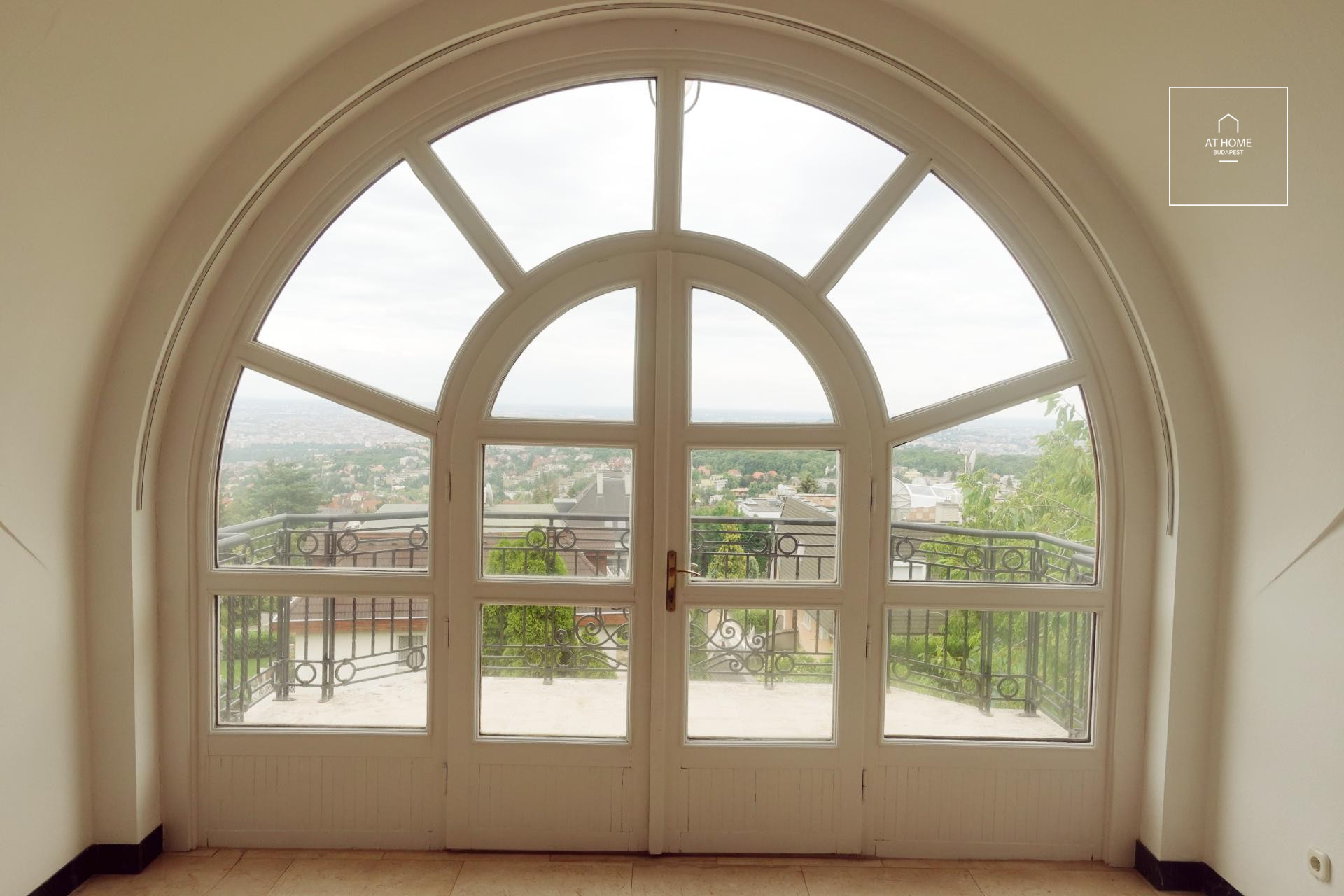 Exclusive detached house for rent Budapest II. district, Pálvölgy