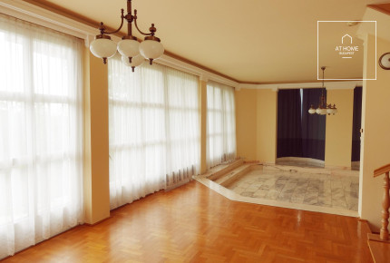 Exclusive detached house for rent Budapest II. district, Pálvölgy