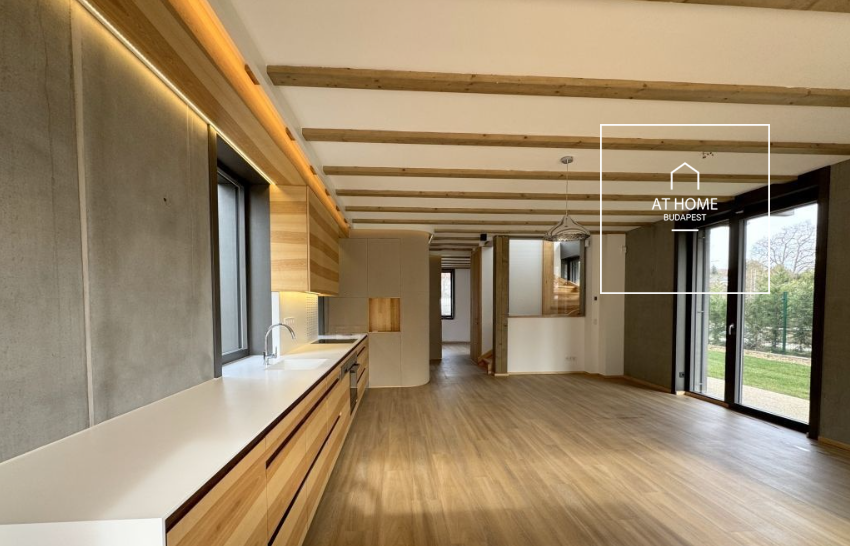 Newly built 180 sqm luxury family house in the green area of District II/A