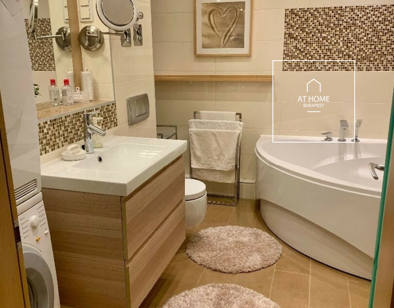 A renovated four-bedroom apartment is available for rent in District XII, Budapest, Németvölgy