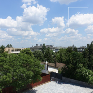 45 sqm second-floor, 1-bedroom apartment with rooftop terrace in District II, Zöldmál, Budapest