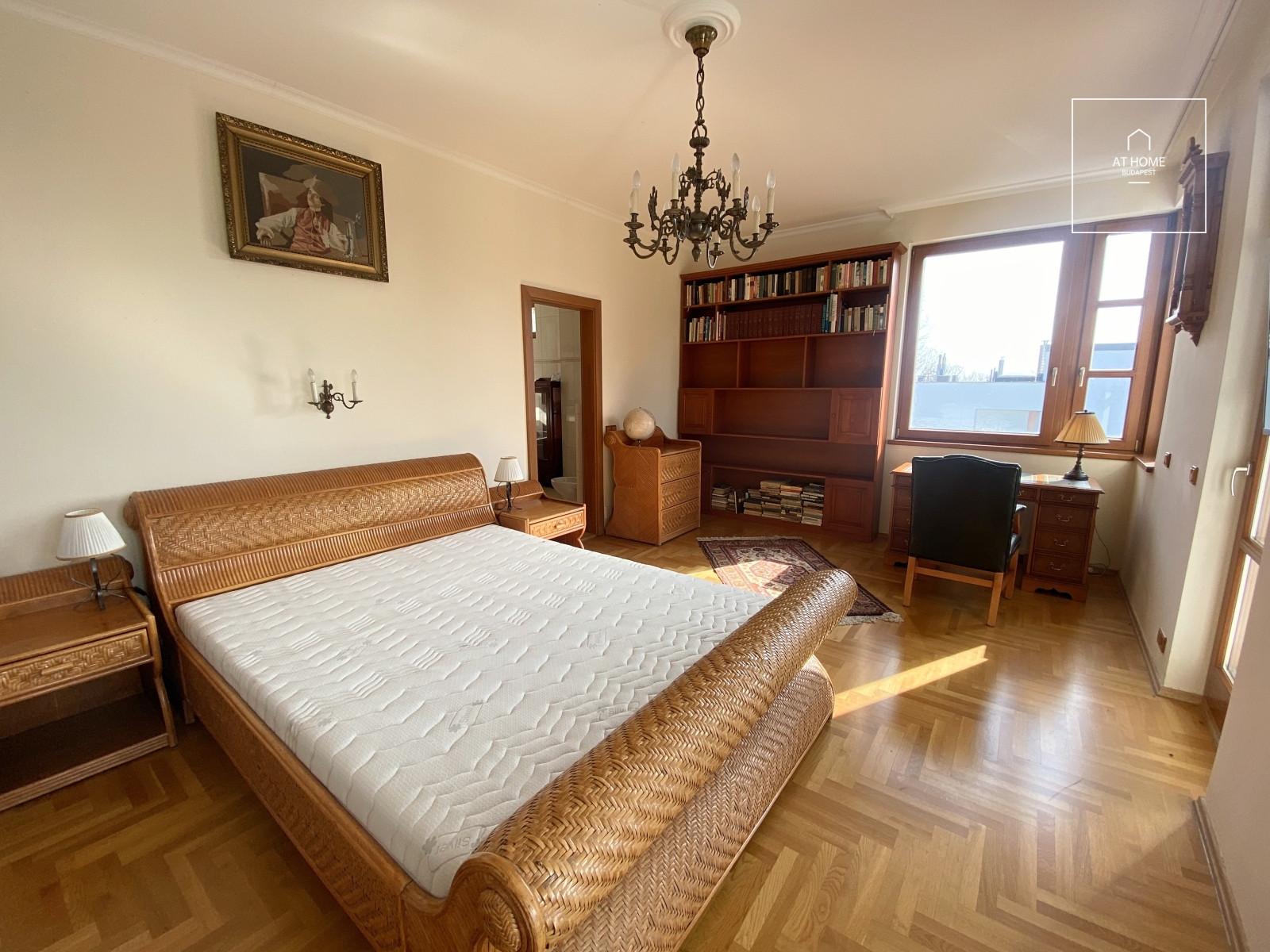 Residential park apartment, 120 sqm with a 28 sqm terrace in Budapest’s 2nd district