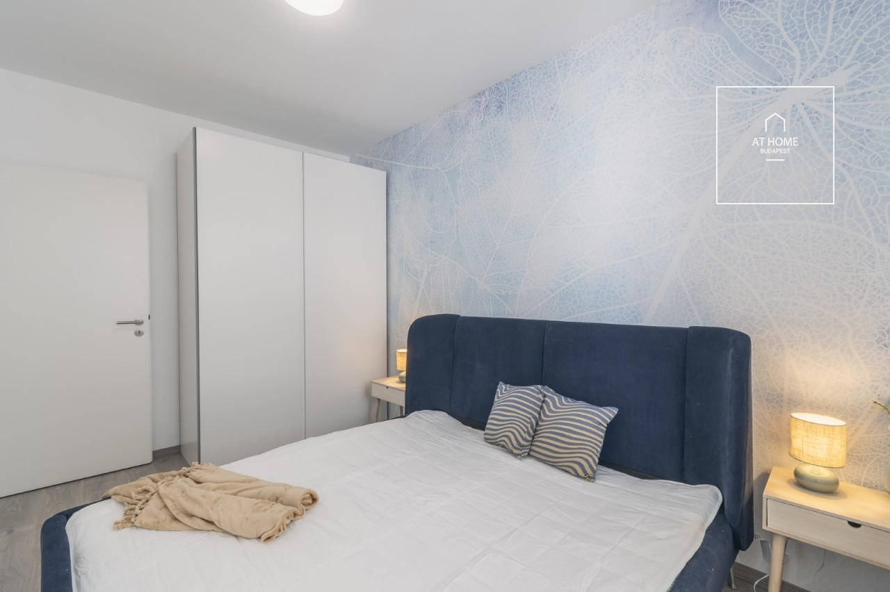 Newly built 44 sqm apartment on the 4th floor in District VIII, Corvin Quarter