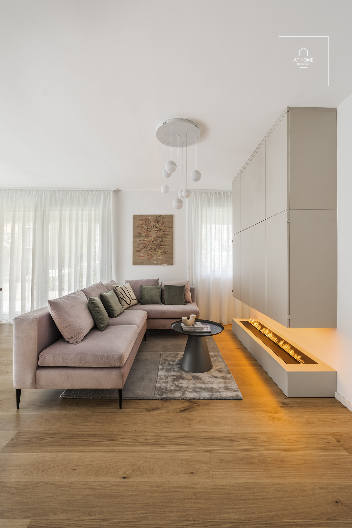 Modern,first floor apartment with a  garden connection in a newly built building is for Rent in Törökvész, District II