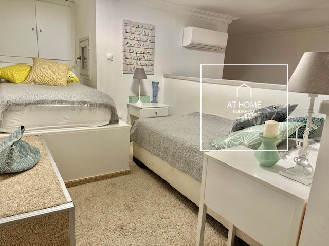 Renovated two-bedroom apartment available for rent in the 6th district of Budapest, Terézváros.