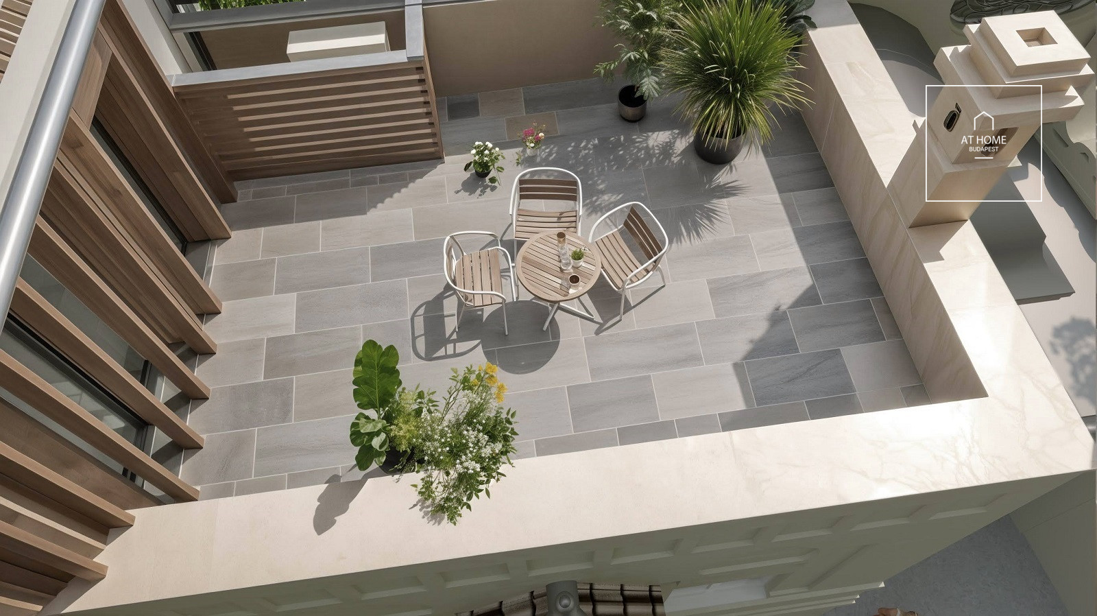 Newly built 132 sqm duplex penthouse apartment with a 28.5 sqm terrace in District XII