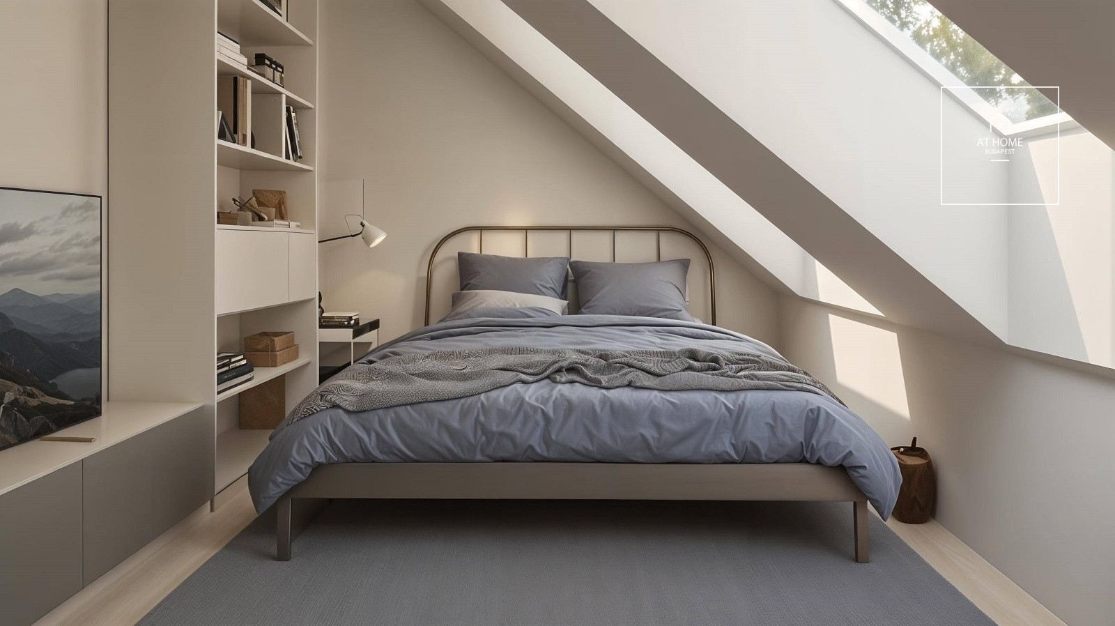 Newly built 132 sqm duplex penthouse apartment with a 28.5 sqm terrace in District XII