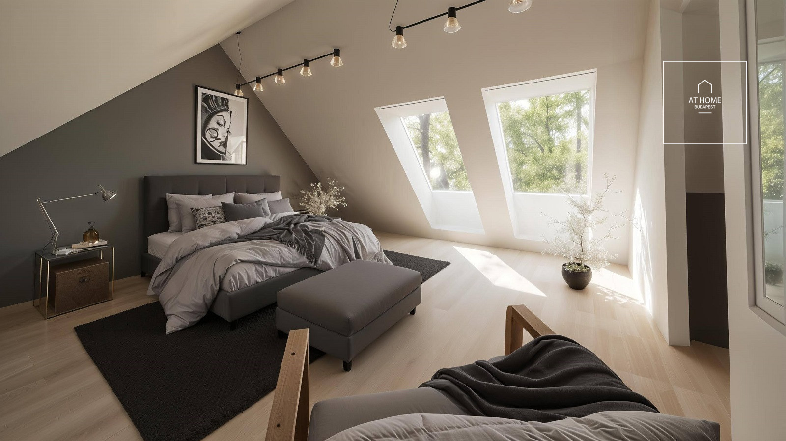 Newly built 132 sqm duplex penthouse apartment with a 28.5 sqm terrace in District XII