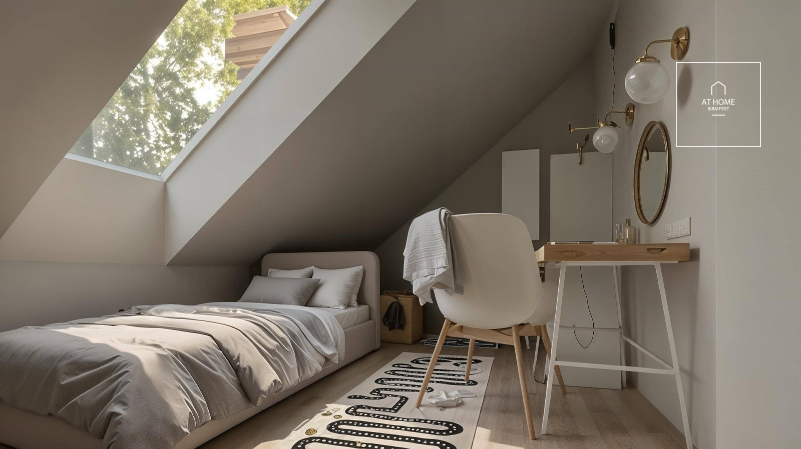 Newly built 132 sqm duplex penthouse apartment with a 28.5 sqm terrace in District XII