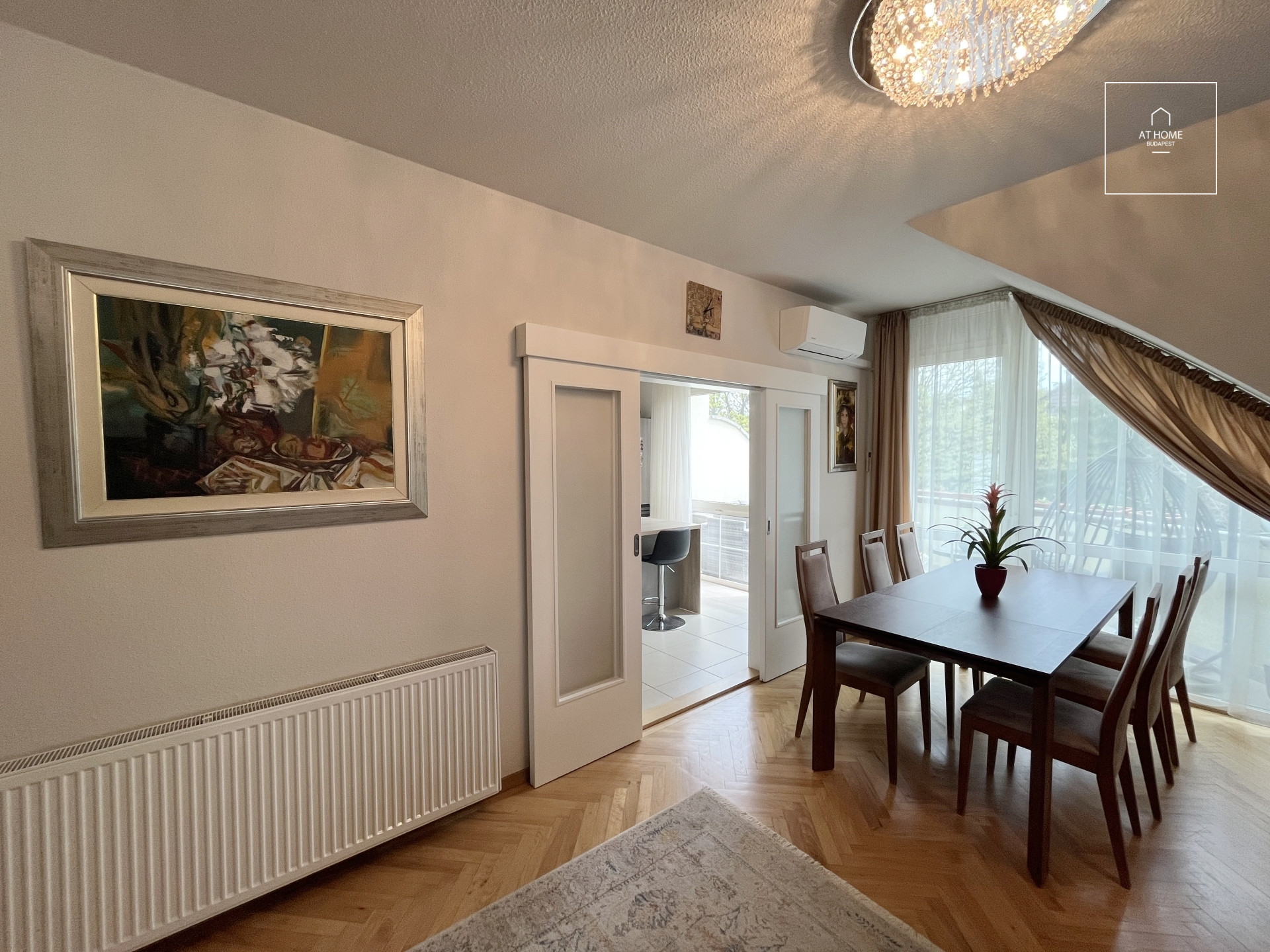 Panoramic, Renovated Apartment for Sale in Zöldmál – Spacious Layout, Excellent Location
