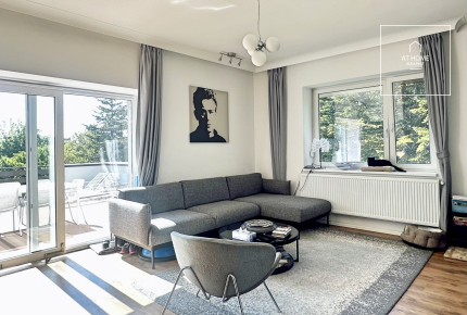 Nagy teraszos felújított lakás kiadó Budapest II. kerület, Zöldmál