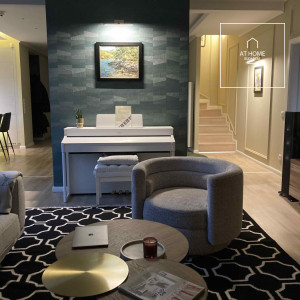 Beautifully renovated 3-bedroom penthouse apartment for rent Budapest II. district, Szemlőhegy