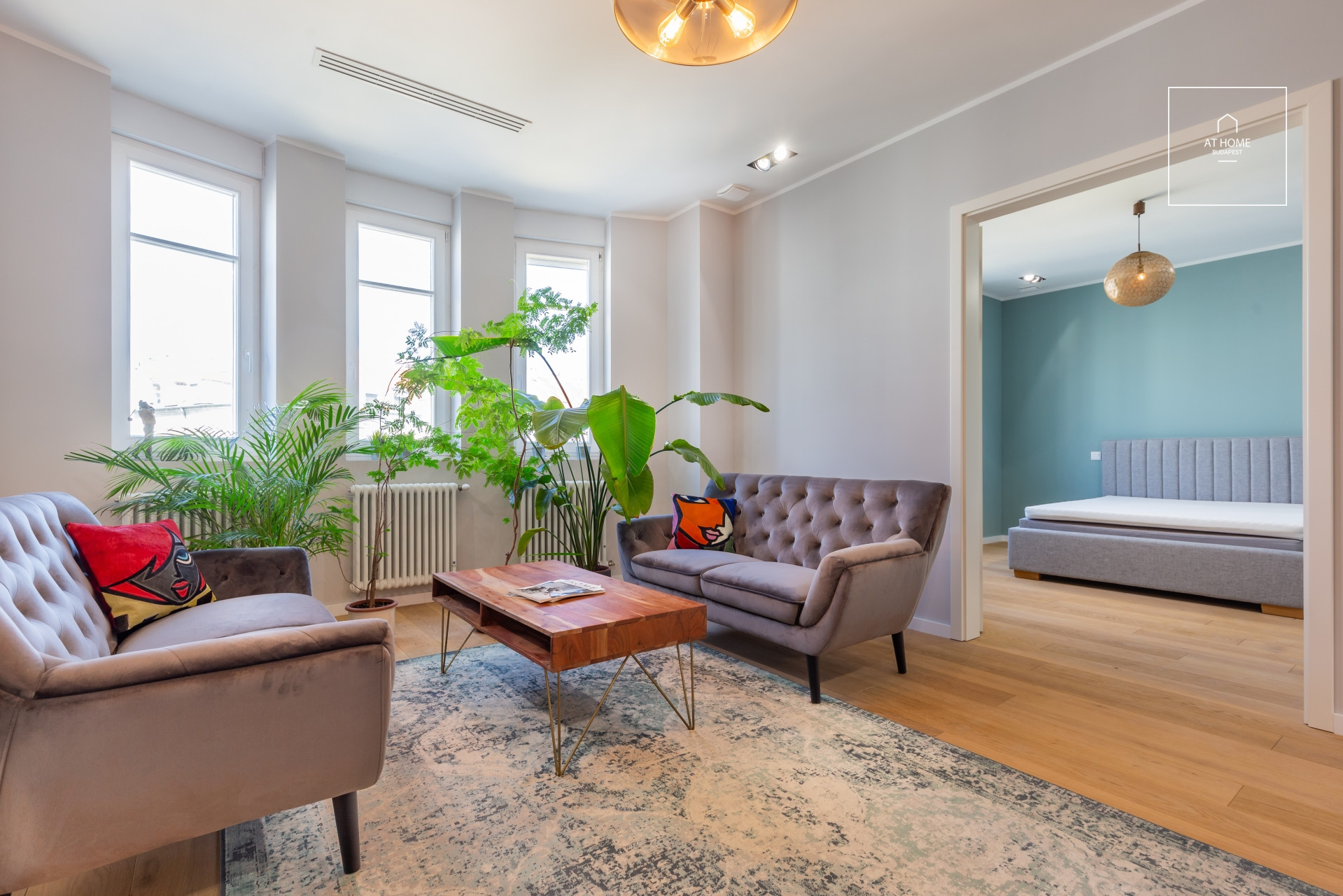 Two-bedroom premium apartment available for rent in the 1st district of Budapest, Krisztinaváros