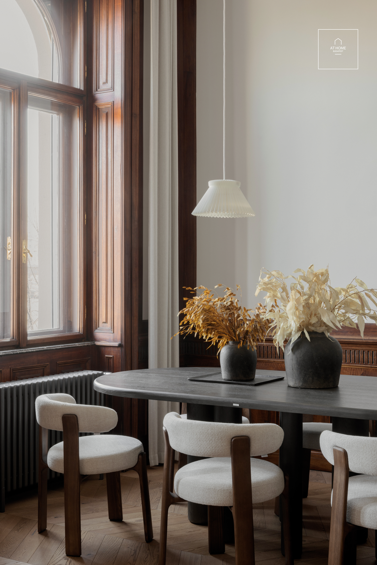 Refurbished 3-bedroom apartment with beautiful panoramic view on the Danube in Tabán, 1st district