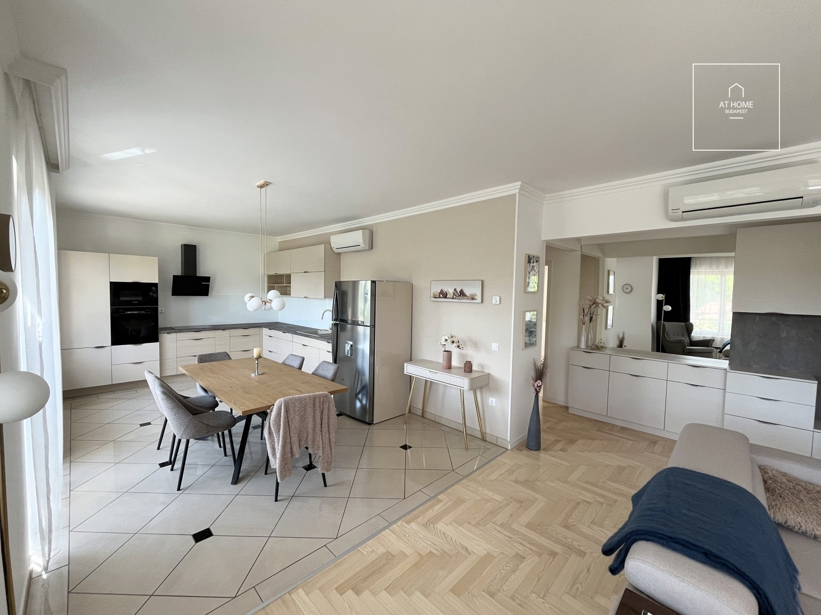 146 sqm panoramic apartment with 3 bedrooms in Budapest’s 2nd district, Pasarét