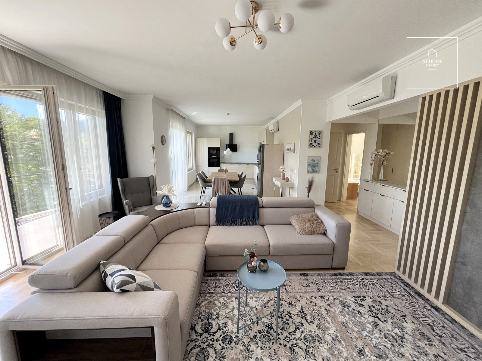 146 sqm panoramic apartment with 3 bedrooms in Budapest’s 2nd district, Pasarét