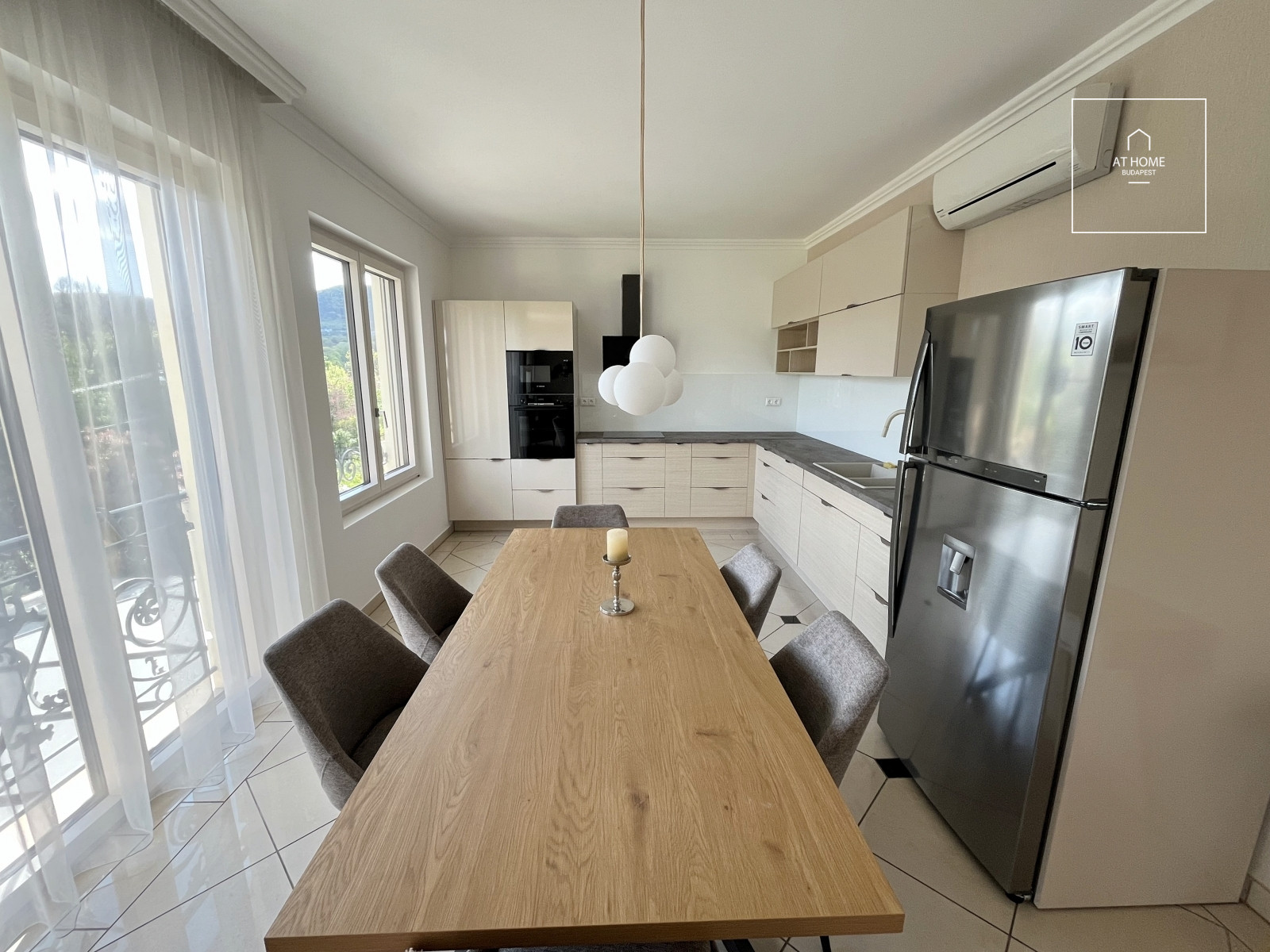 146 sqm panoramic apartment with 3 bedrooms in Budapest’s 2nd district, Pasarét