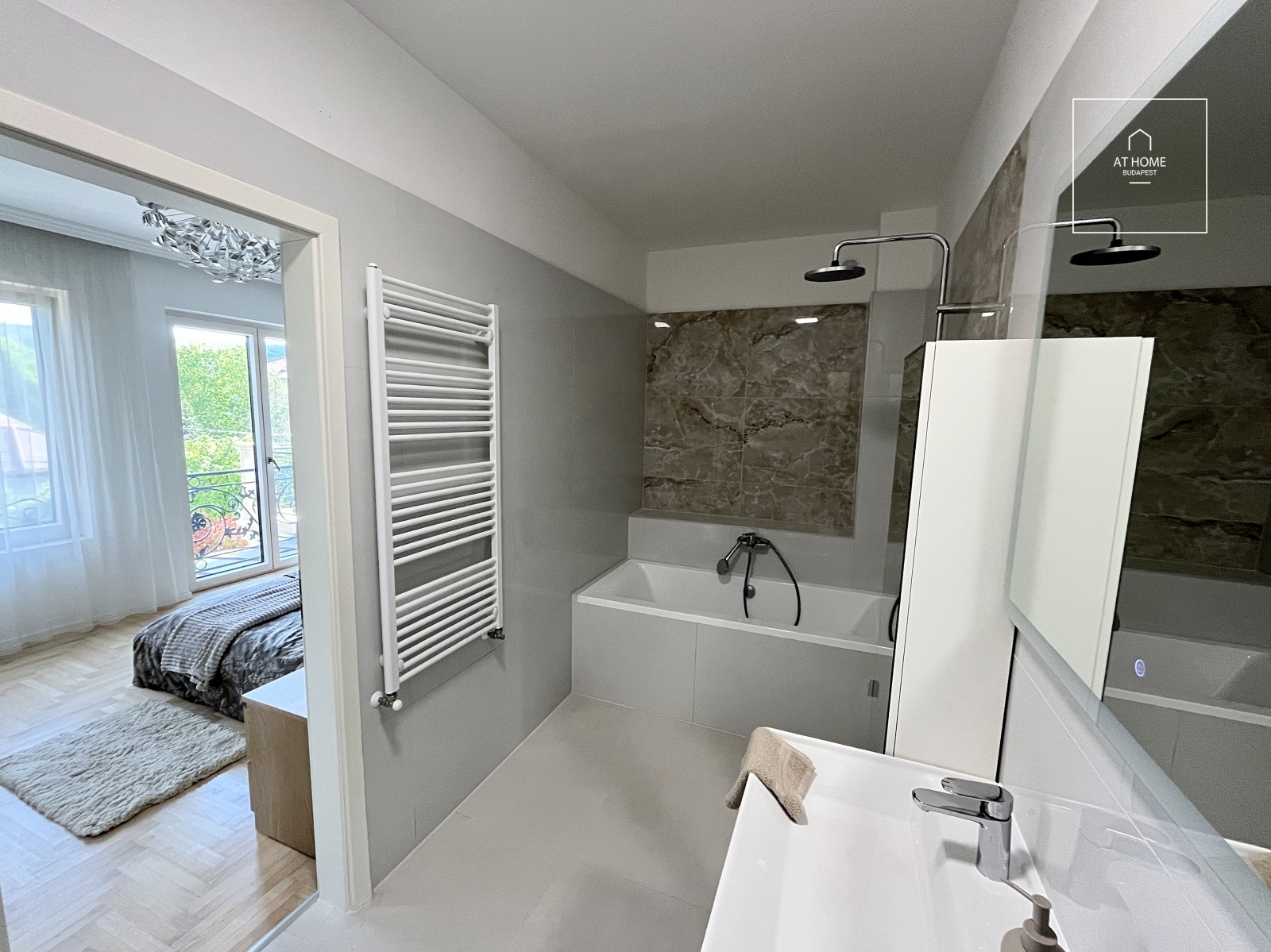 146 sqm panoramic apartment with 3 bedrooms in Budapest’s 2nd district, Pasarét