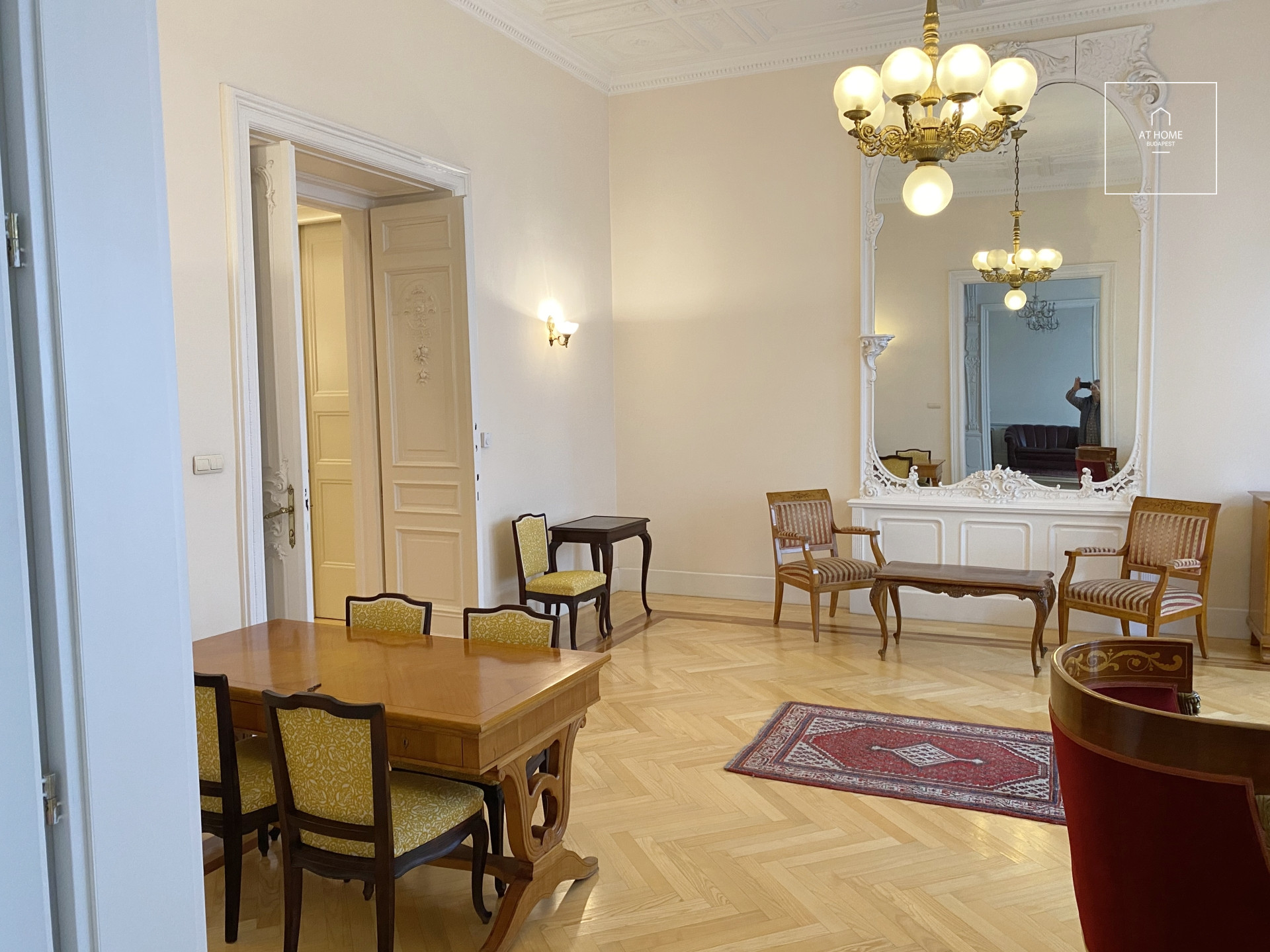 Stunning apartment for rent, also suitable for office use, Budapest District V. Downtown