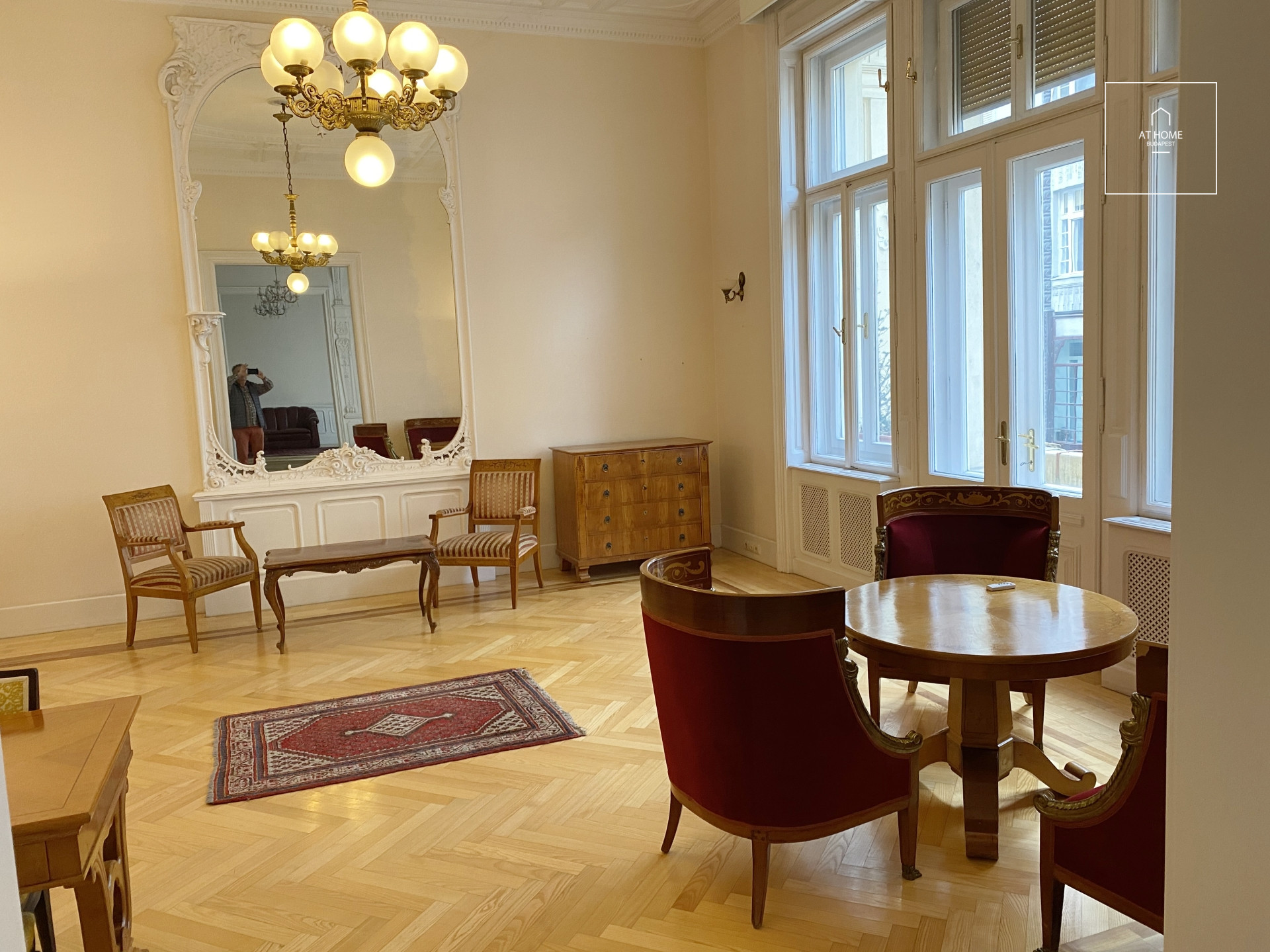 Stunning apartment for rent, also suitable for office use, Budapest District V. Downtown