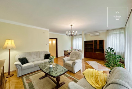 Ground-floor, 106 sqm, three-bedroom apartment with a terrace in Szemlőhegy, Budapest’s 2nd district