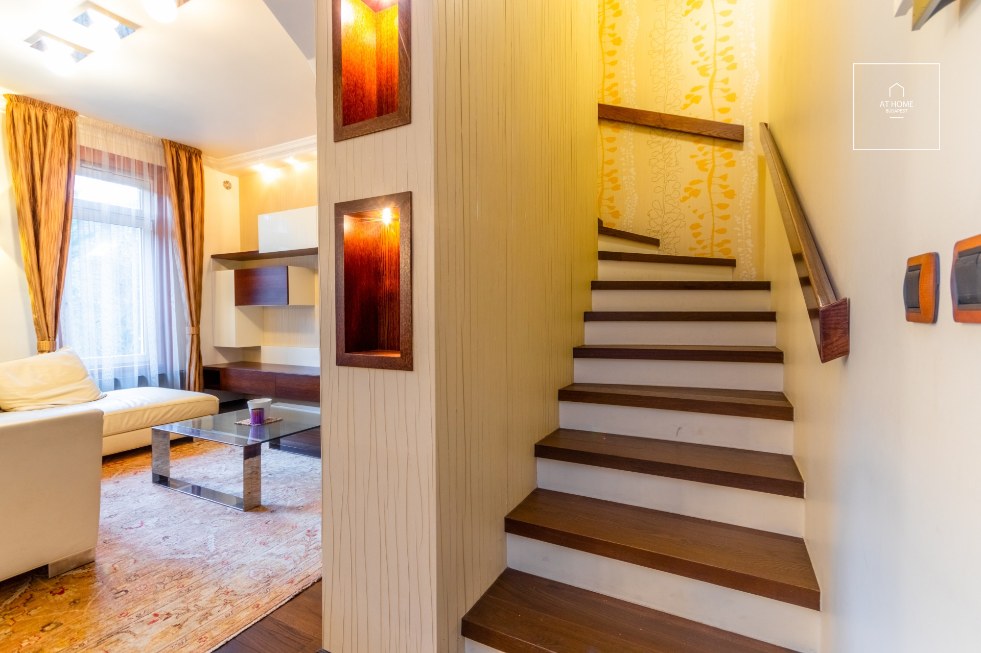 ELEGANT TERRACED HOME WITH PRIVATE GARDEN IN A QUIET STREET OF CSILLAGHEGY – DISTRICT III