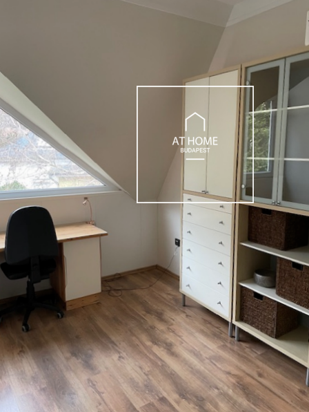 Panoramic 100 sqm penthouse apartment with 3 bedrooms and a balcony in District II/A