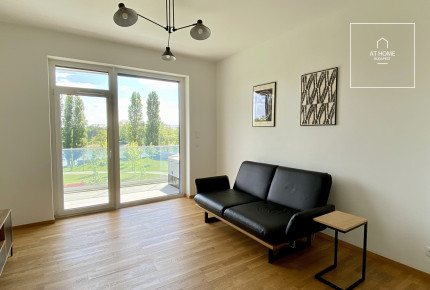 Premium apartment with Danube panorama for rent in the 11th district of Budapest, Budapart