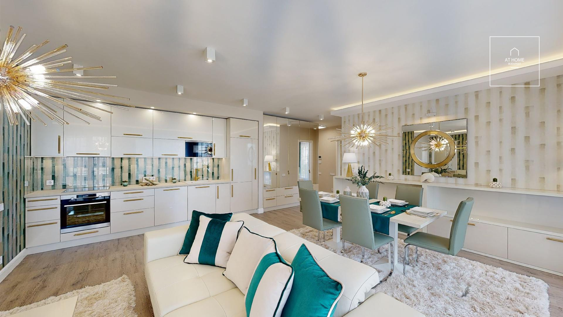 103 sqm, 2-bedroom apartment in a residential complex with a 40 sqm terrace in Budapest’s 12th district