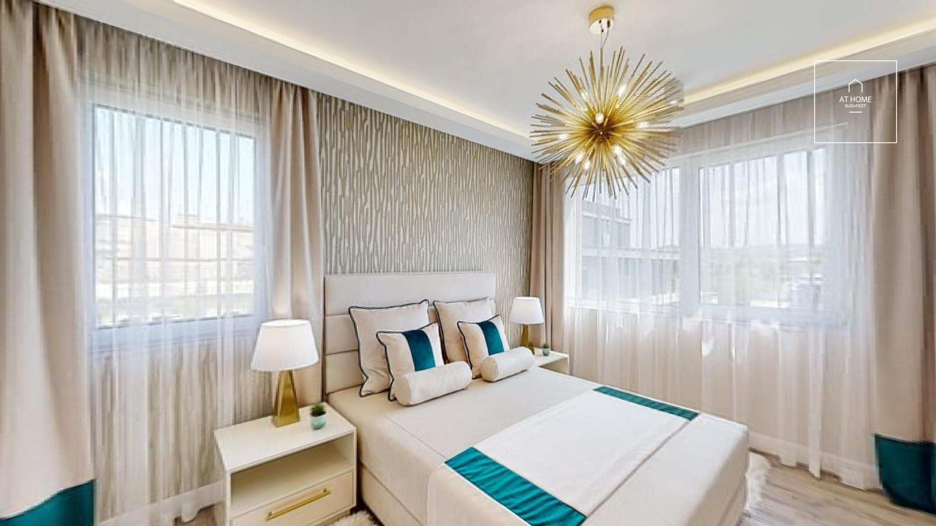 103 sqm, 2-bedroom apartment in a residential complex with a 40 sqm terrace in Budapest’s 12th district