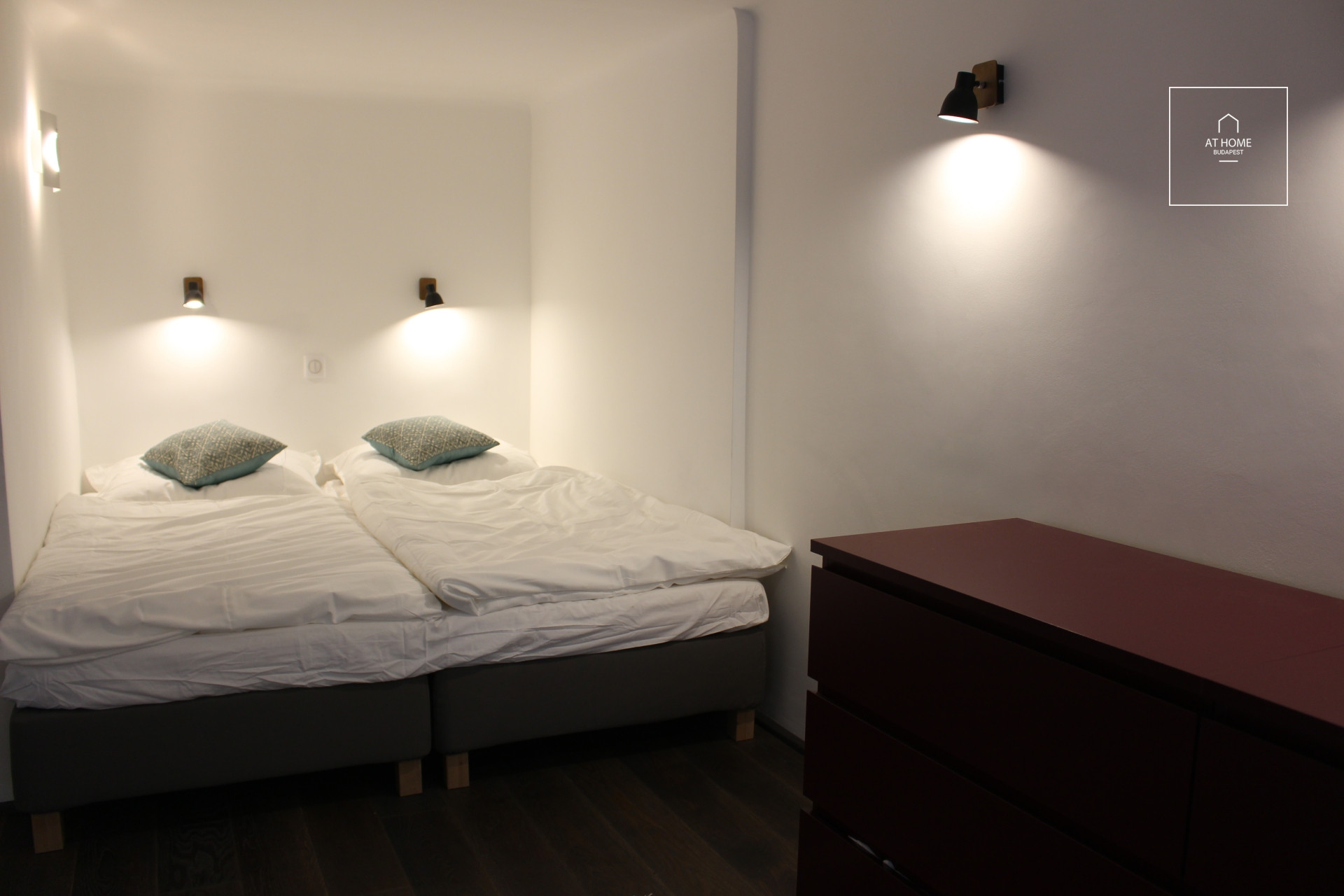 A premium renovated duplex apartment is for rent in Budapest, District V, Lipótváros