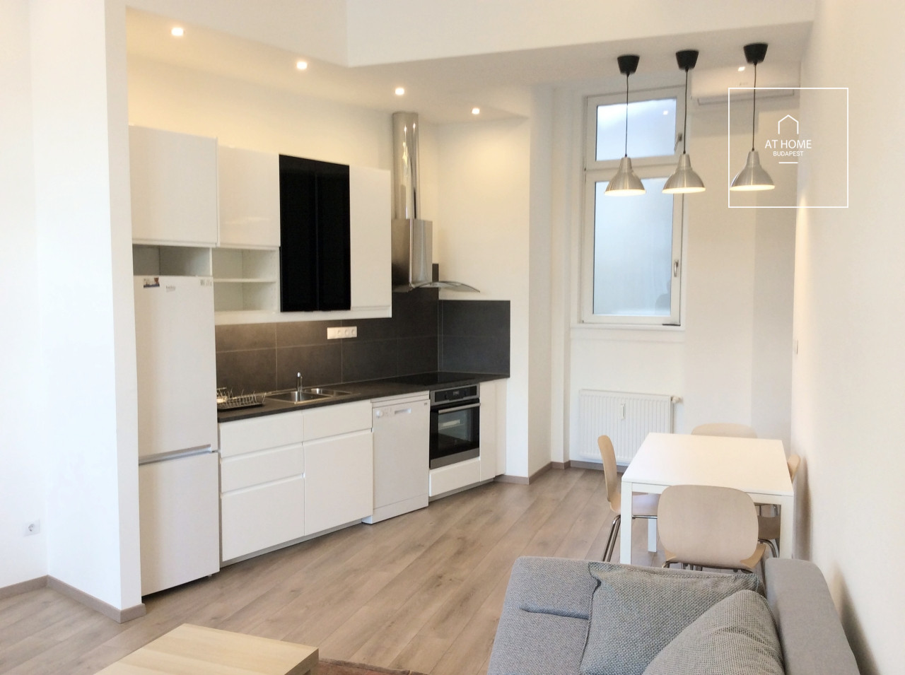 Panoramic view apartment for rent in district 5 Budapest