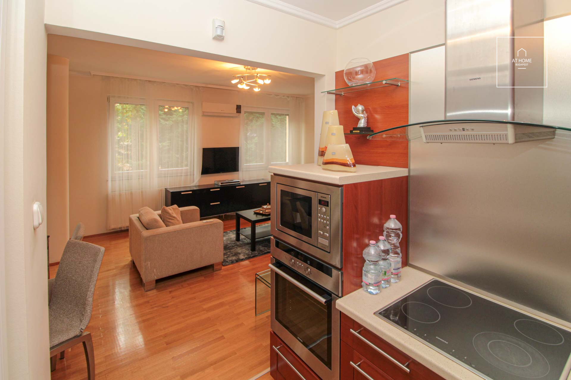 Two-bedroom apartment for rent Budapest II. Rózsadomb district