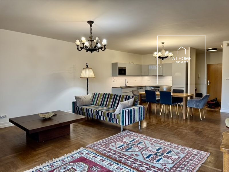 120 sqm apartment in a residential park with terrace and parking in District II
