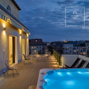Luxurious penthouse apartment Budapest XIII. district, Újlipótváros
